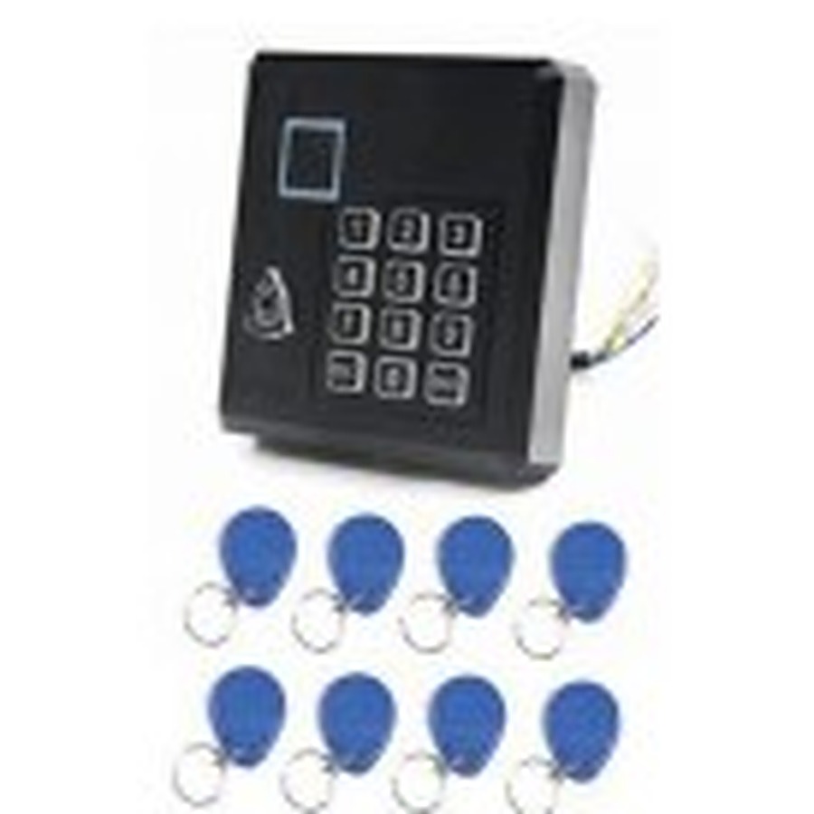 K86 waterproof keypad with access cards